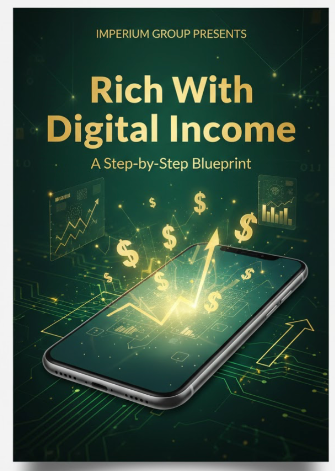 Rich With Digital Income The Step-by-Step System to Create, Sell & Scale Digital Products
