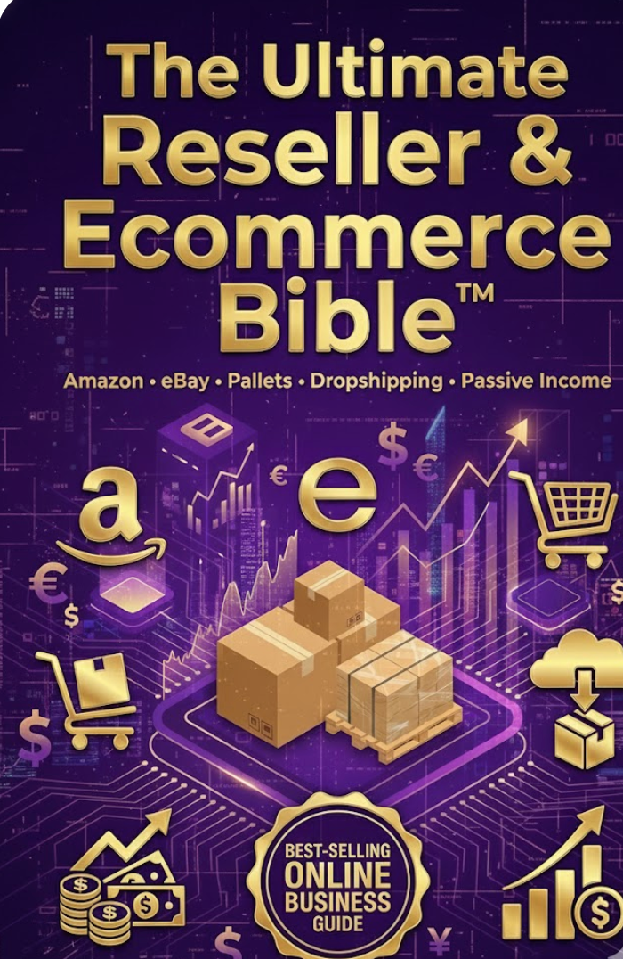 The Reseller & Ecommerce Gold Mine™ How Everyday Sellers Are Making $500–$3,000 Per Flip Online  Amazon • eBay • Pallets • Dropshipping