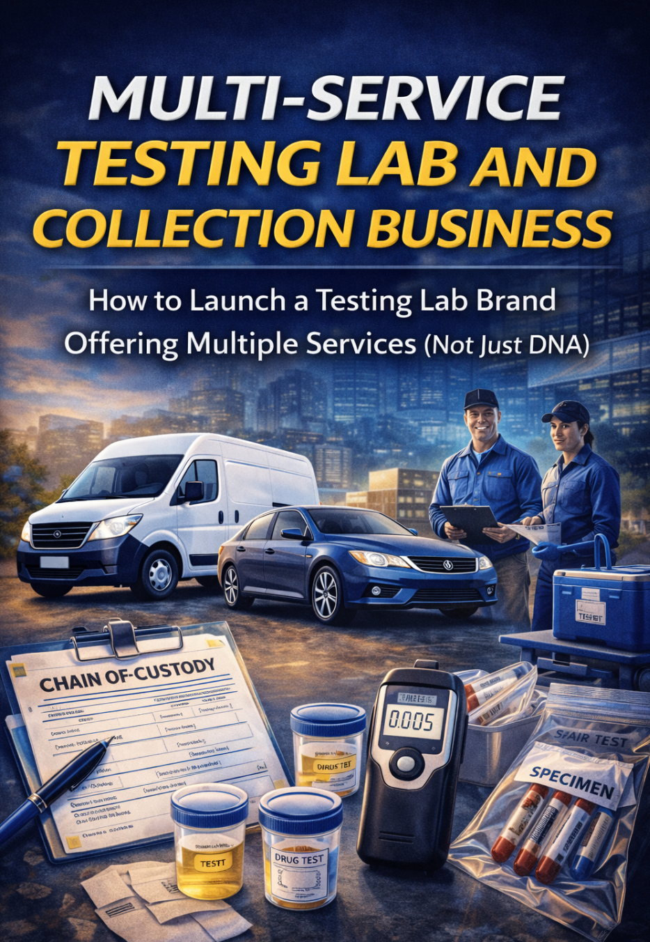 The Ultimate Bundle Medical, Testing Lab & Courier Business Blueprint Start Mobile • Stay Compliant • Scale with Contracts