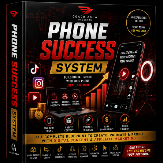Phone Income Success System The Complete Blueprint For Building Income From Your Phone.